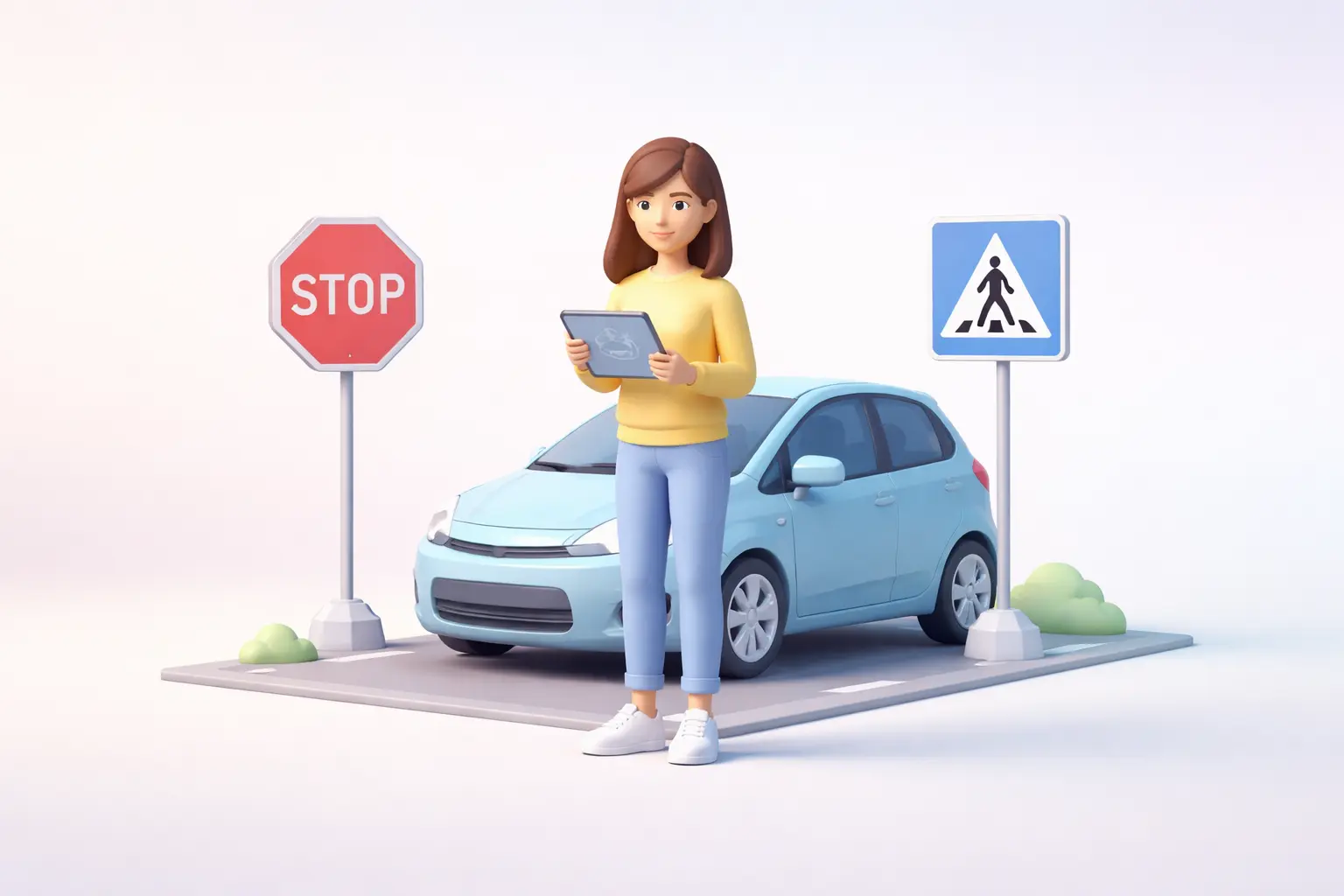 Чи складно здати на права жінці? Як підготуватися до іспиту ПДР без стресу