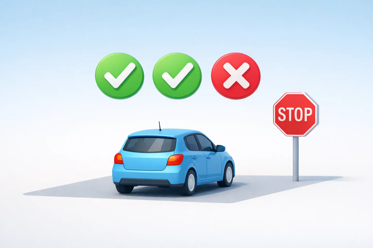 Скільки помилок можна зробити на іспиті ПДР у 2026 році